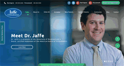 Desktop Screenshot of jaffeorthodontics.com