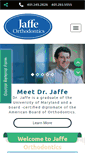 Mobile Screenshot of jaffeorthodontics.com